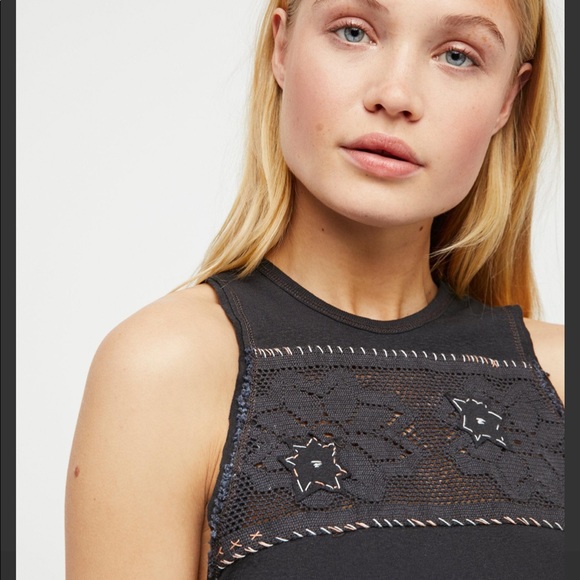 Free People We The Free Window Tank - Picture 2 of 3